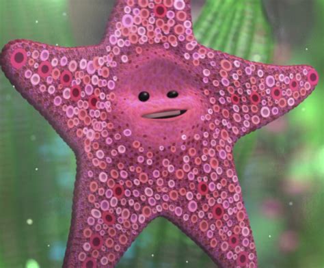 finding nemo starfish voice|More.